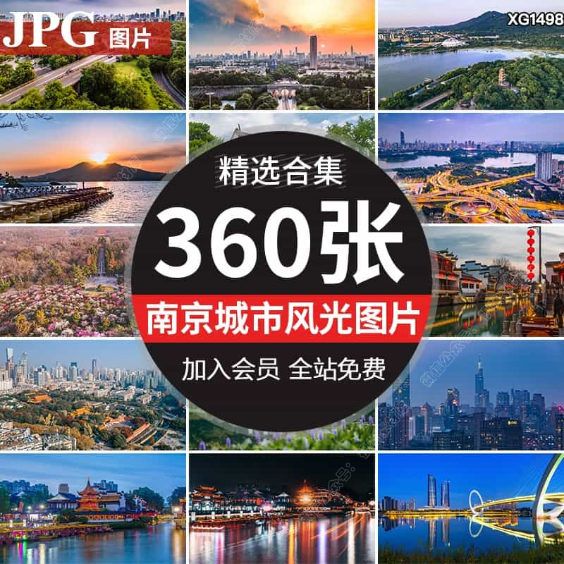 南京城市风光地标旅游风景区景点夫子庙夜景抖音高清设计图片素材