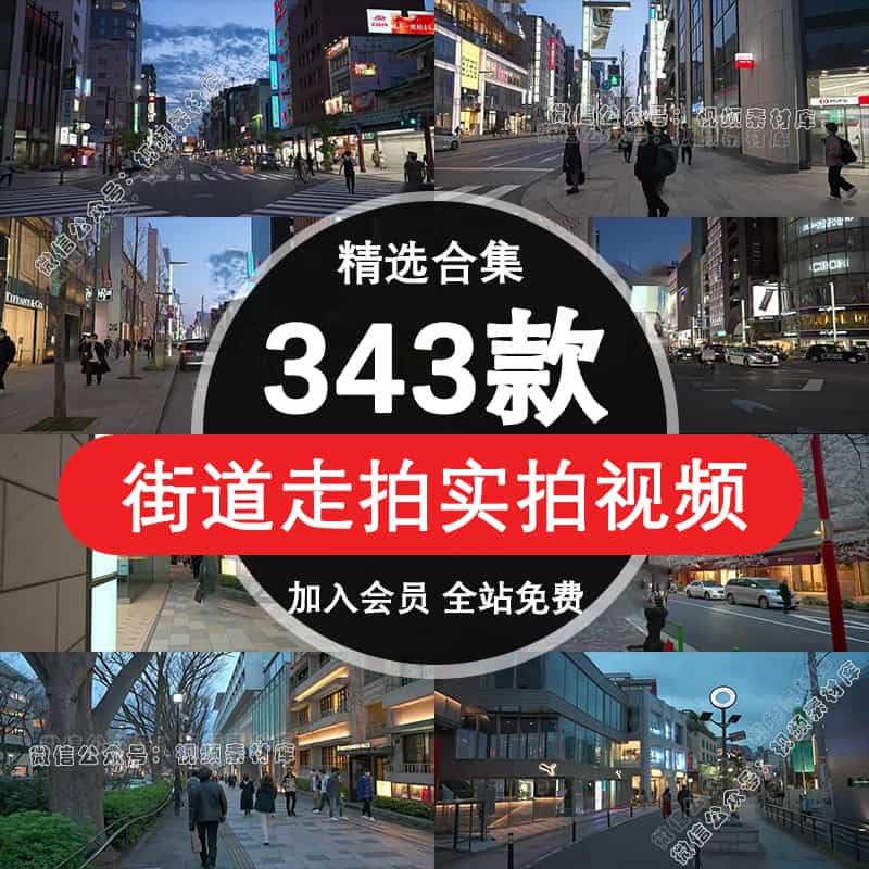 国内外城市第一视角走拍人车流街道夜景抖音情感音乐高清视频素材